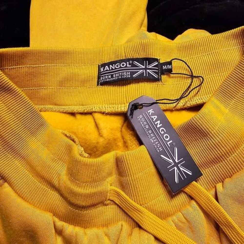 Kangol golden sweatpants Sz M, new with tag - Picture 3 of 3